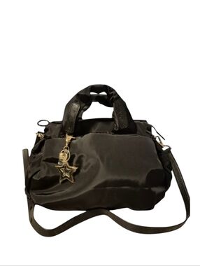 See By Chloe Black Nylon Puff Crossbody Bag